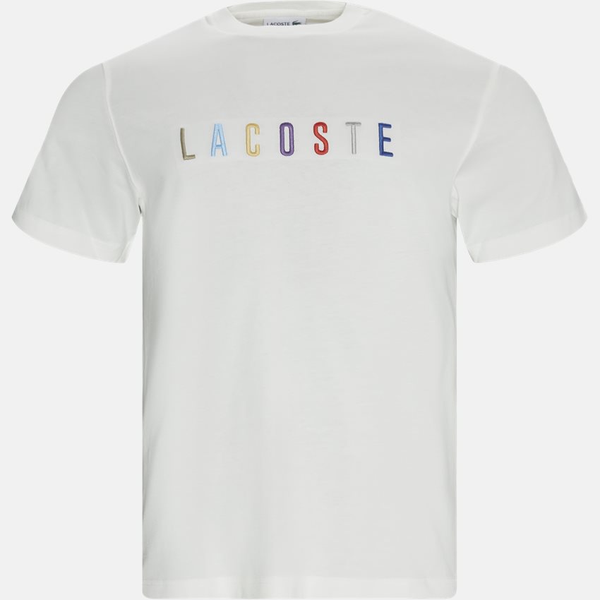 Lacoste T-shirts TH8550 OFF WHITE